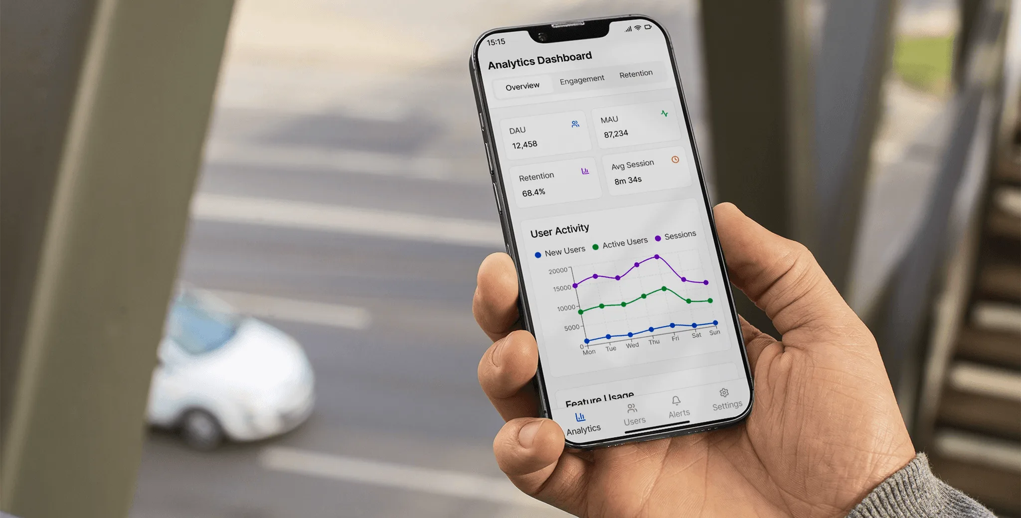 Mobile app growth strategies at Neon Apps showing data-driven techniques for mastering user engagement and sustainable retention