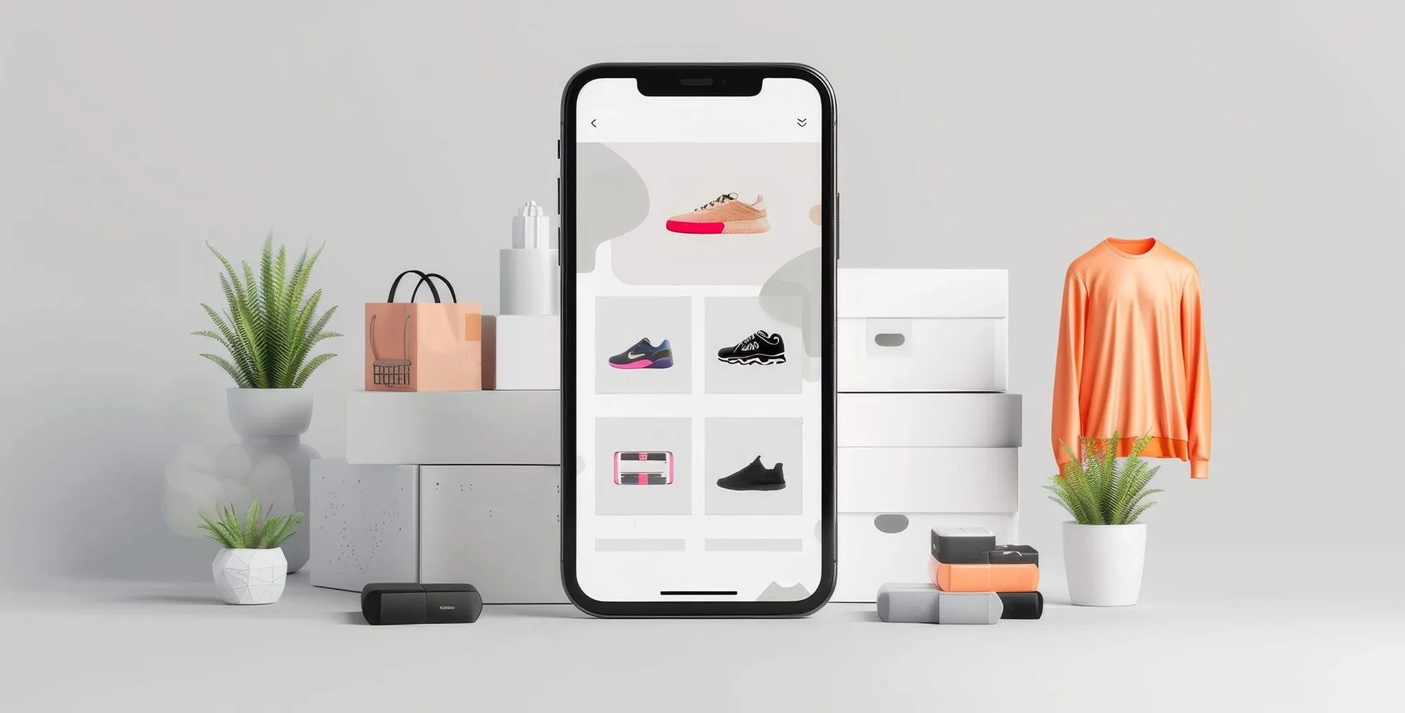 Fashion app development in 2026 showcasing UI design trends and feature strategy for modern e-commerce mobile experiences