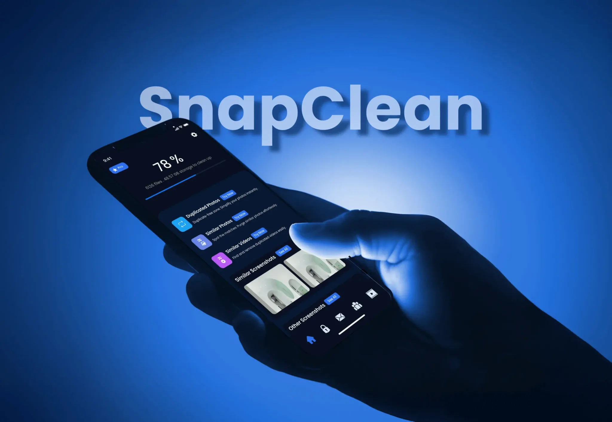 Cleaner smart phone storage optimizer and photo manager app – mobile app developed by Neon Apps