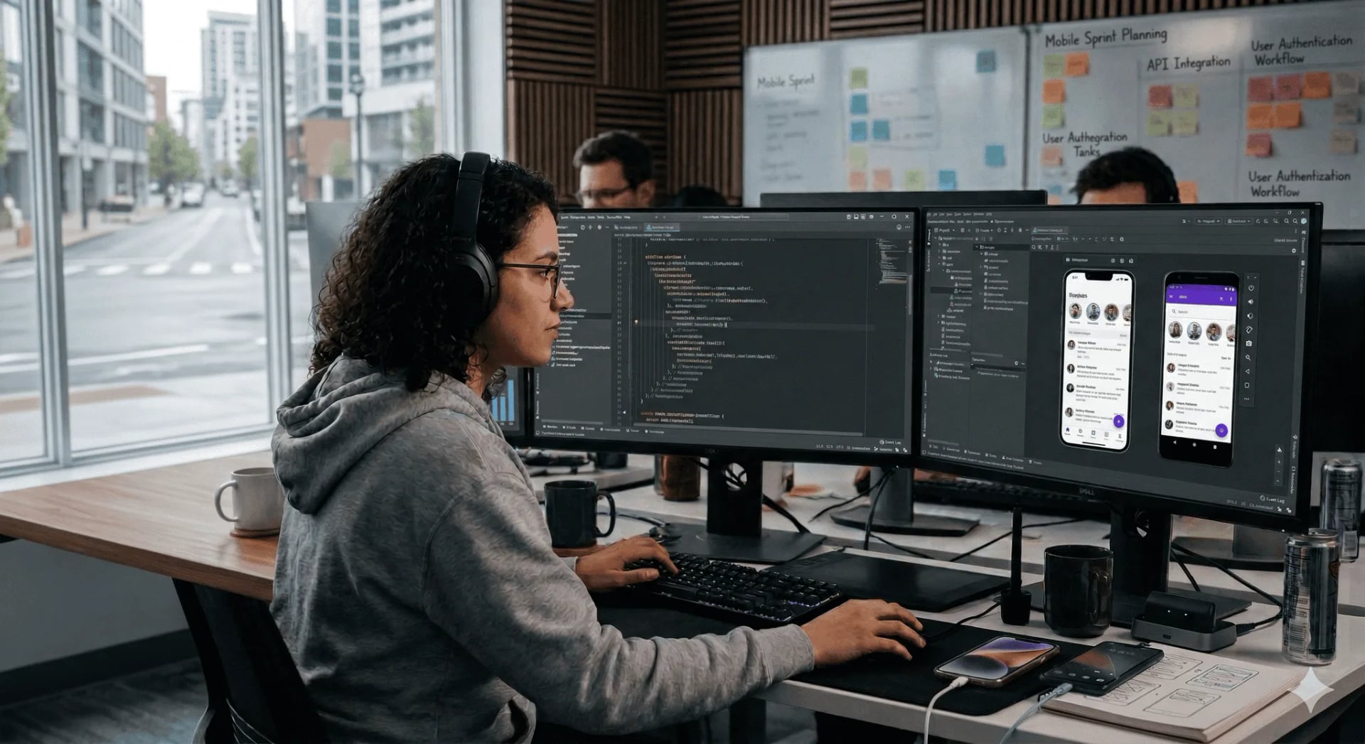 AI integration in mobile app development at Neon Apps showing how artificial intelligence transforms user experiences