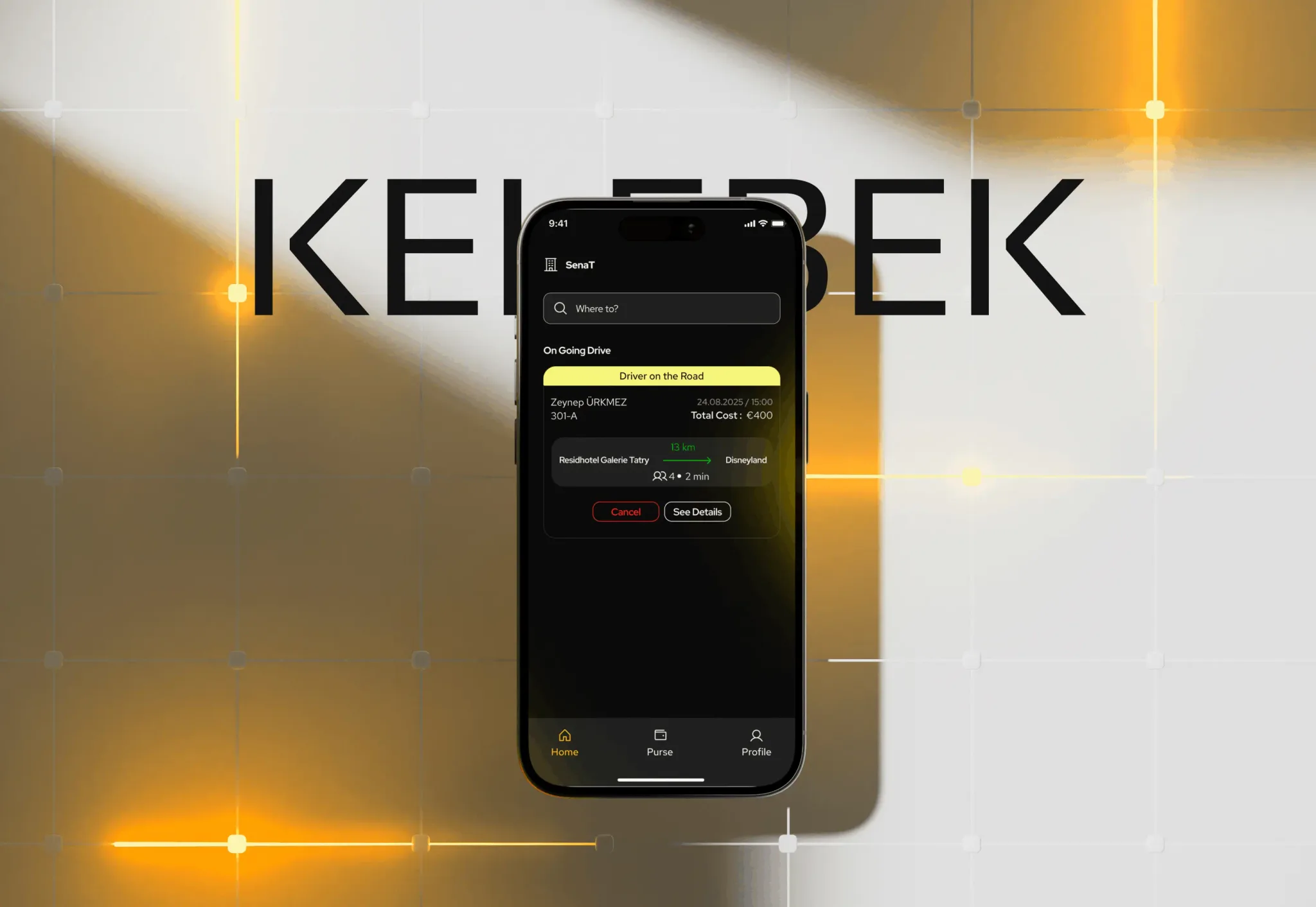 Kelebek hotel taxi booking and driver management platform – mobile app by Neon Apps