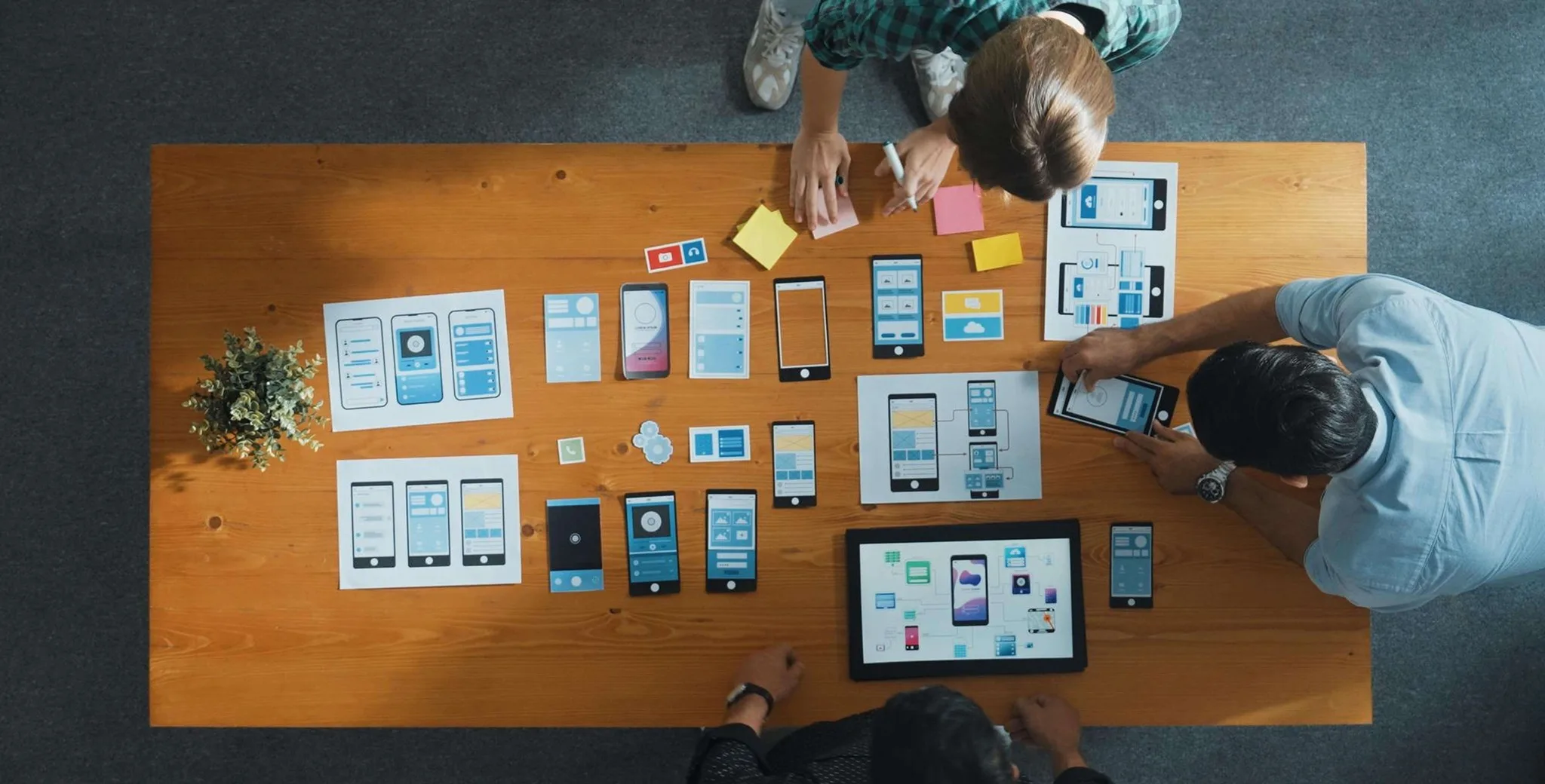 Flutter app development process at Neon Apps showing cross-platform mobile strategy for startups and enterprises