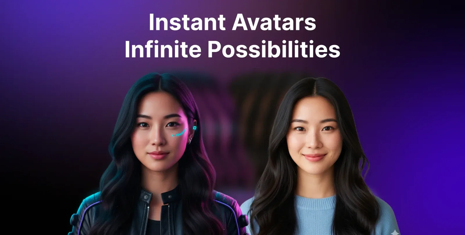 Milena promotional banner showcasing the AI video editing app concept with value proposition for users built by Neon Apps
