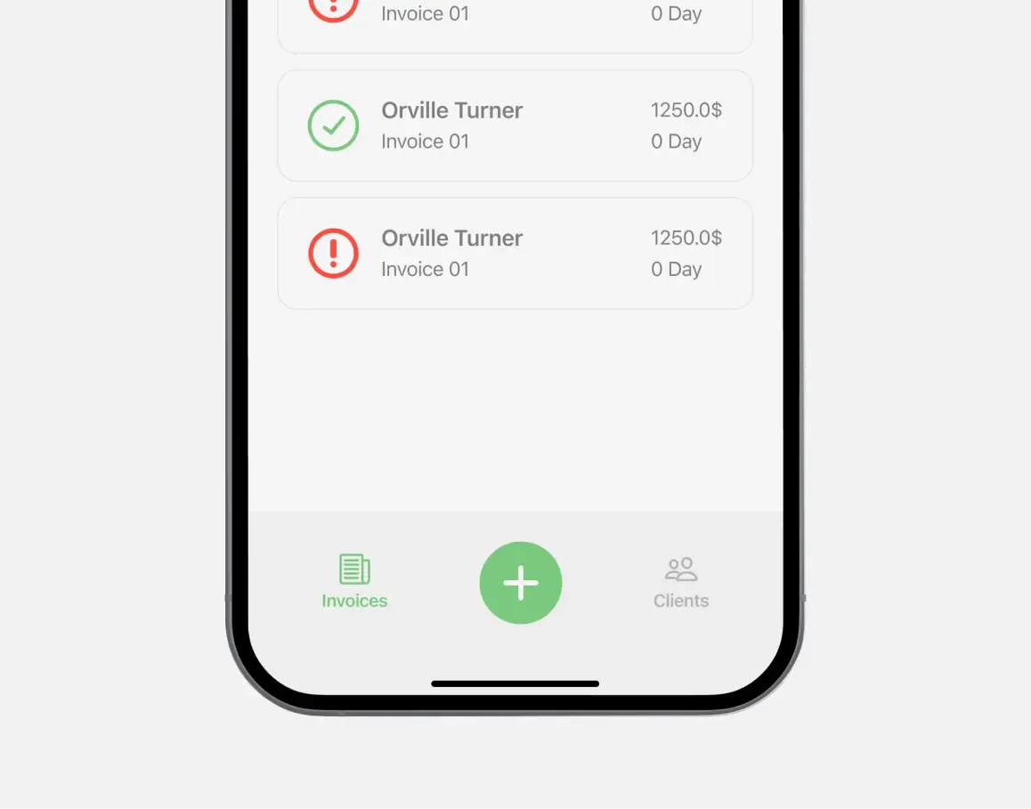 Invoice Maker detail or secondary feature screen displaying key business productivity functionality of the mobile app developed by Neon Apps