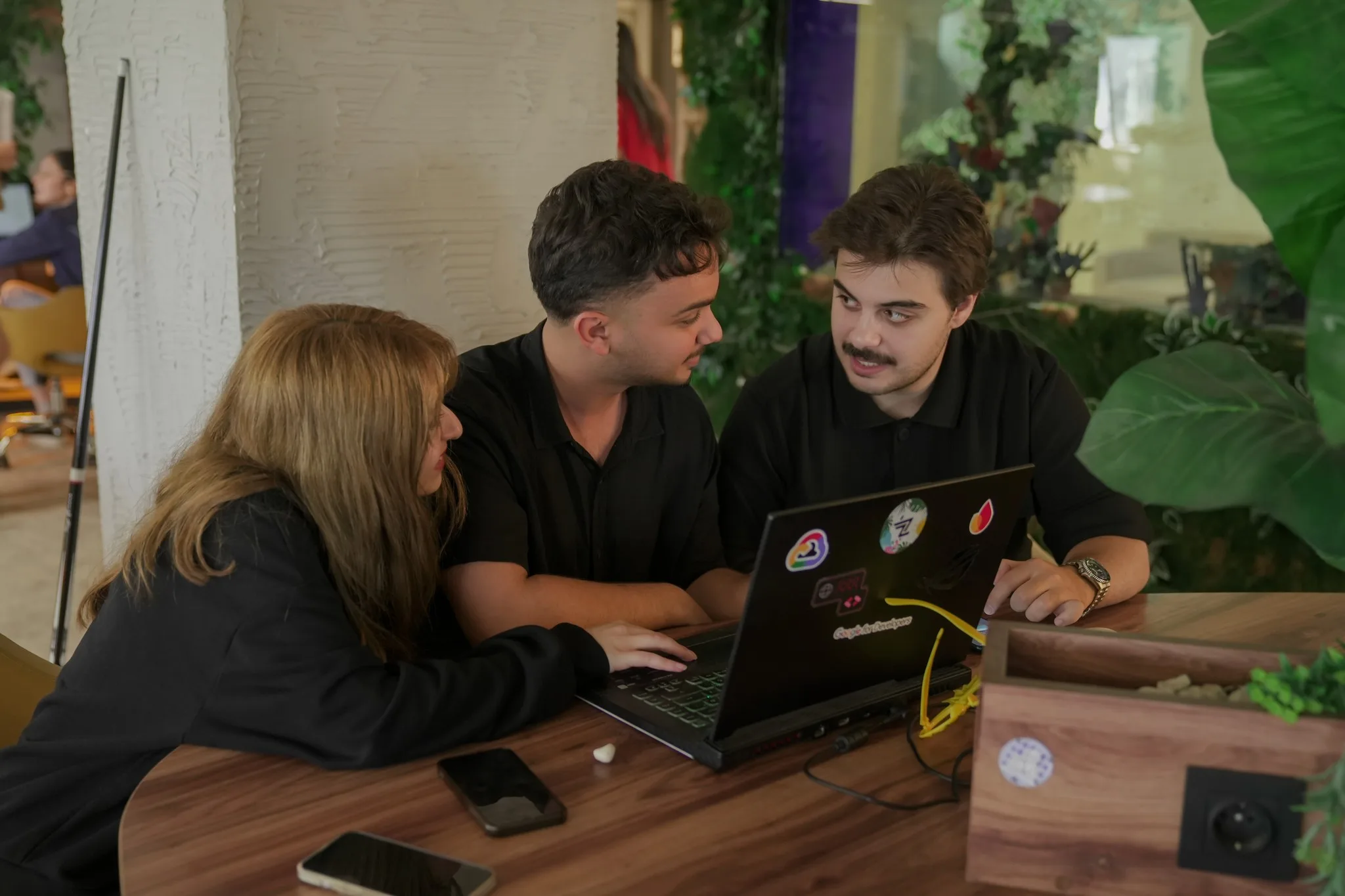 Neon Apps team collaborating on banking and finance mobile app development