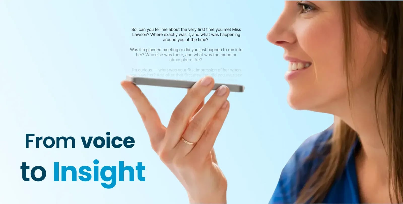 Lexi promotional banner showcasing the voice AI productivity app concept with value proposition for users built by Neon Apps